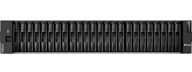 Система хранения данных Lenovo ThinkSystem DE240S 7Y68CTO1WW, 2U24 SFF, контроллер DE4000H, IOM Expansion, 12x SSD 1.92 ТБ, 0.5 м MiniSAS HD, кабель C13-C14, монтажный комплект