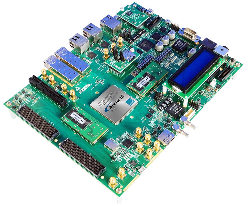 Плата Terasic Intel Arria 10 SX SoC Development Kit