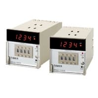 Таймер цифровой OMRON H5AN, 72 × 72 мм, кварцевый, с множеством функций
