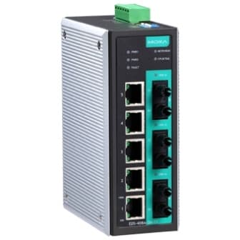 Коммутатор Moxa EDS-408A-SS-SC 8 портов, одномодовое SC-оптоволокно