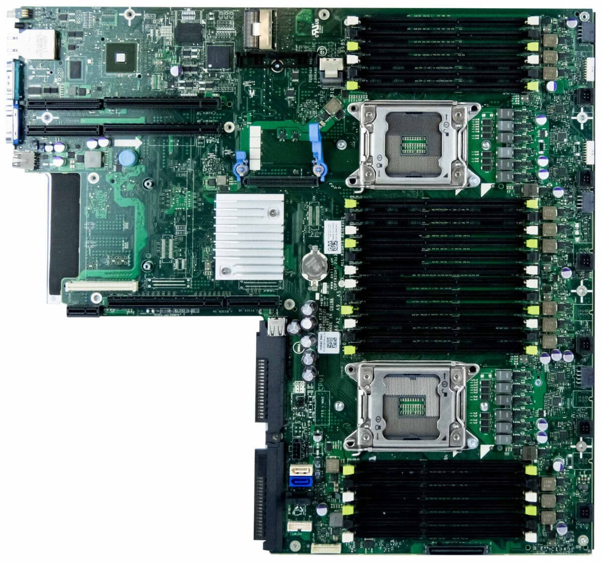 Серверная материнская плата Dell PowerEdge R620 4T3JF, 1W23F, 46R5M, GFKVD, XWDCF