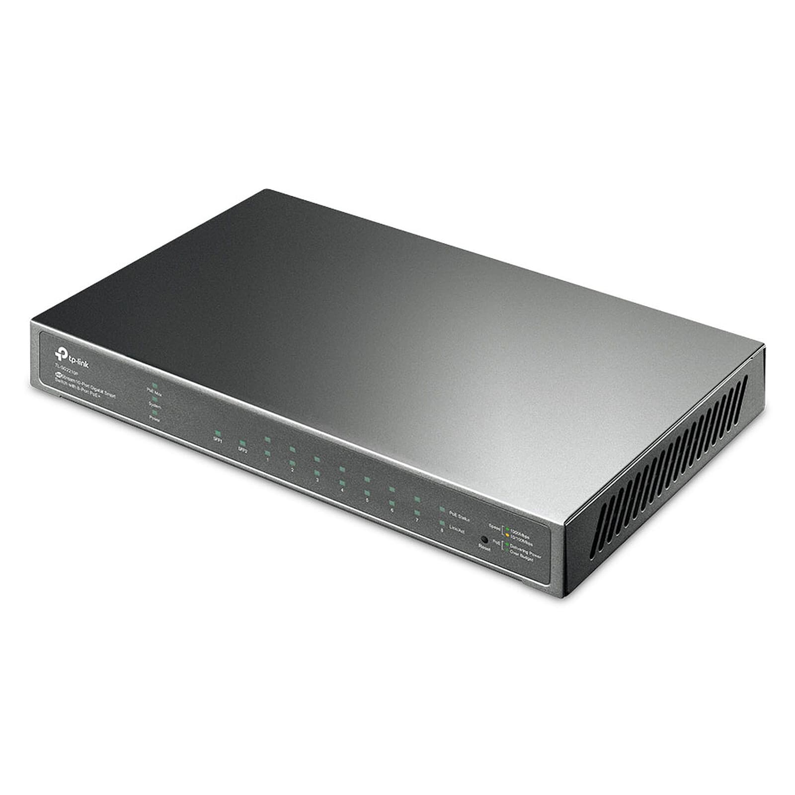 Коммутатор TP-Link TL-SG2008, 8 портов Gigabit Ethernet, управляемый Layer 2
