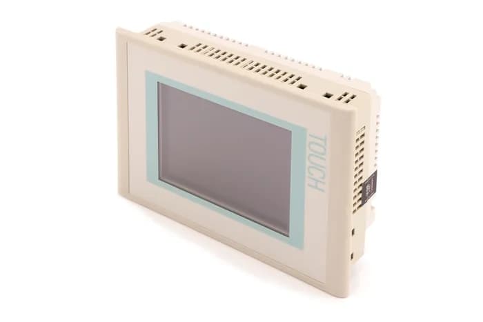 Панель оператора Siemens SIMATIC TP177B 6AV6642-0BA01-1AX1, 5,7", STN, 256 цветов, сенсорный экран, интерфейсы MPI/PROFIBUS DP, Ethernet, RS485/RS422/USB, слот MMC, питание 24 В DC