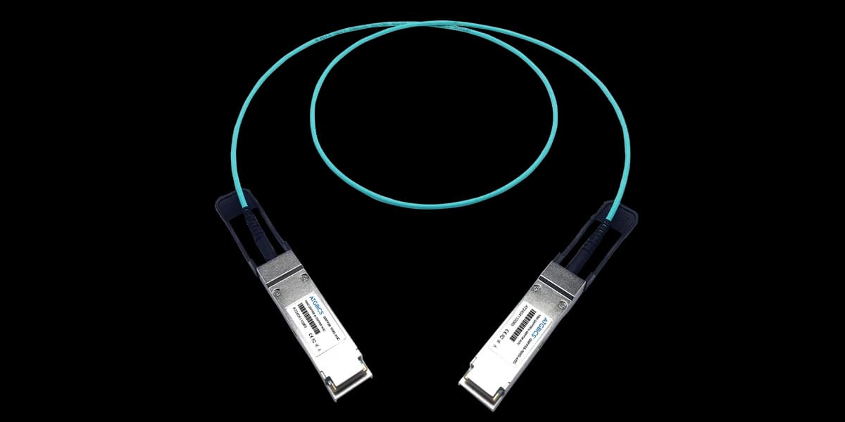 Кабель Mellanox MFA1A00-E100, 1 м, 40GbE, QSFP+