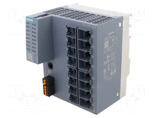 Промышленный коммутатор Siemens SCALANCE XC216 6GK5216-0BA00-2AC2, управляемый, 16 портов RJ45 10/100 Мбит/с, питание 24 В DC