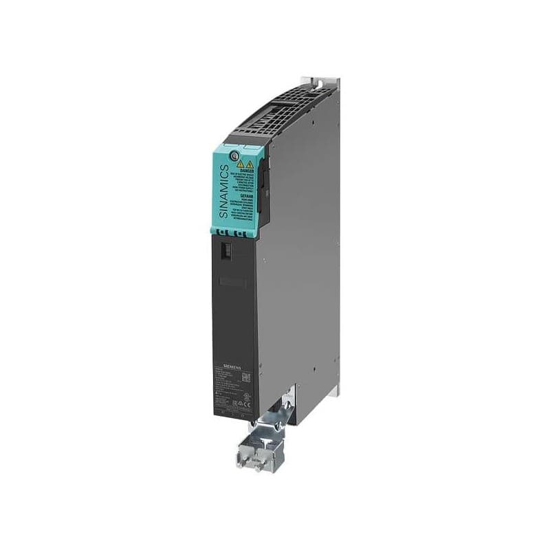 Преобразователь частоты Siemens 6SL3120-2TE15-0AD0, SINAMICS S120, двухосевой моторный модуль, вход DC 600 В, выход 3AC 400 В, 5 А/5 А