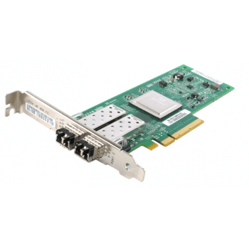 Контроллер Qlogic 8Gb Singl Port FC HBA x8 PCIe LC multi-mode optic, QLE2560-CK