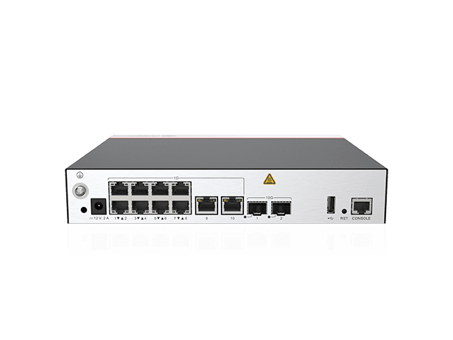 Контроллер беспроводного доступа Huawei AirEngine9701-L-T mainframe (10*GE electrical ports,2*10GE optical ports,HTM,with the AC/DC adapter)
