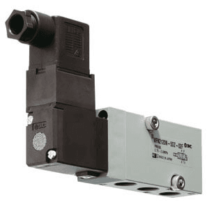 Пневмораспределитель SMC VFN3120N-5D-02-D, 5/2, 24 В DC, NAMUR, G1/4", IP65, -10…+60 °C