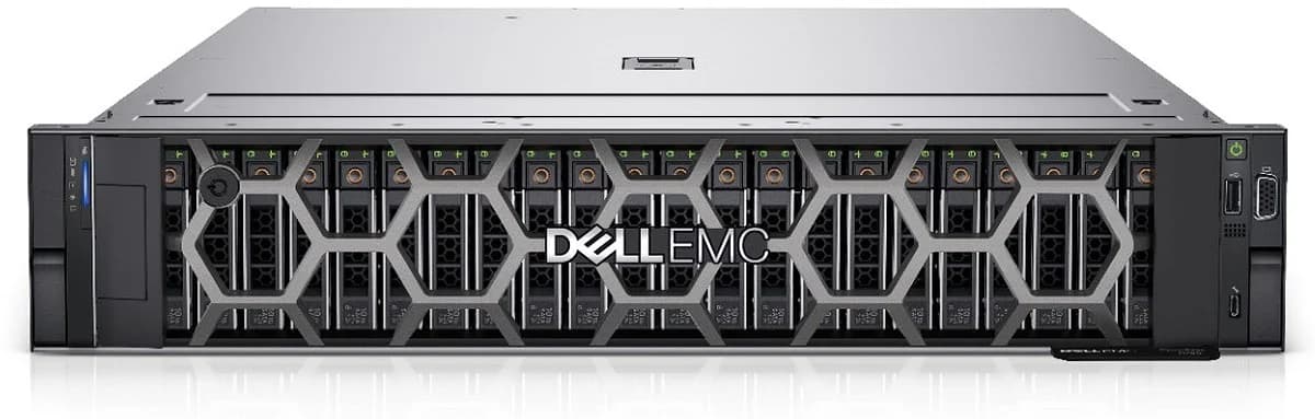 Сервер Dell PowerEdge R750XS, 12x 3.5" слотов для дисков, процессор Intel Xeon 4316, 2x 64 ГБ ОЗУ 3200 МГц, RAID контроллер H755, сетевая карта 57412 OCP, 2x блок питания 1100 Вт, 2x SSD 480 ГБ, 12x HDD 12 ТБ SAS