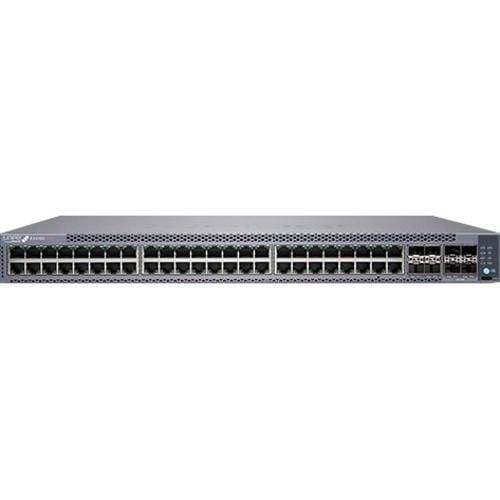 Коммутатор Juniper EX4100-48MP, 16 портов 100 Мбит/с/1 Гбит/с/2,5 Гбит/с и 32 порта 10/100/1000 Мбит/с с поддержкой PoE++ (до 90 Вт на порт), 4 порта 10 Гбит/с SFP+, 4 порта 25 Гбит/с SFP28
