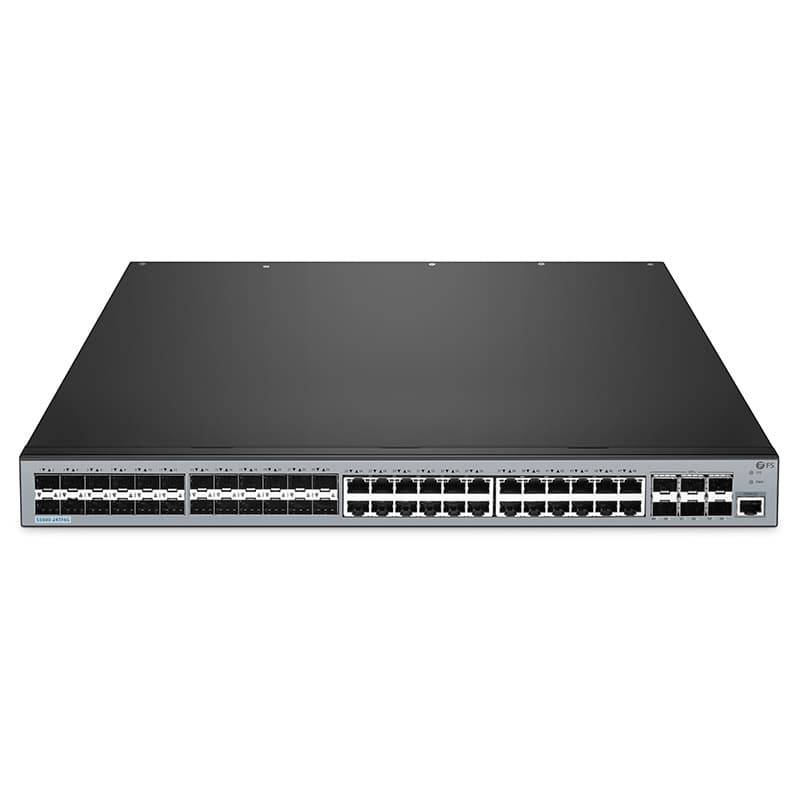 Коммутатор FS S5500-24TF6S (L3, 24 x 1Gb RJ45, 24 x 1G SFP, 6 x 10G SFP+, Сертификат ОАЦ)